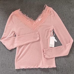 Y2K long sleeve top